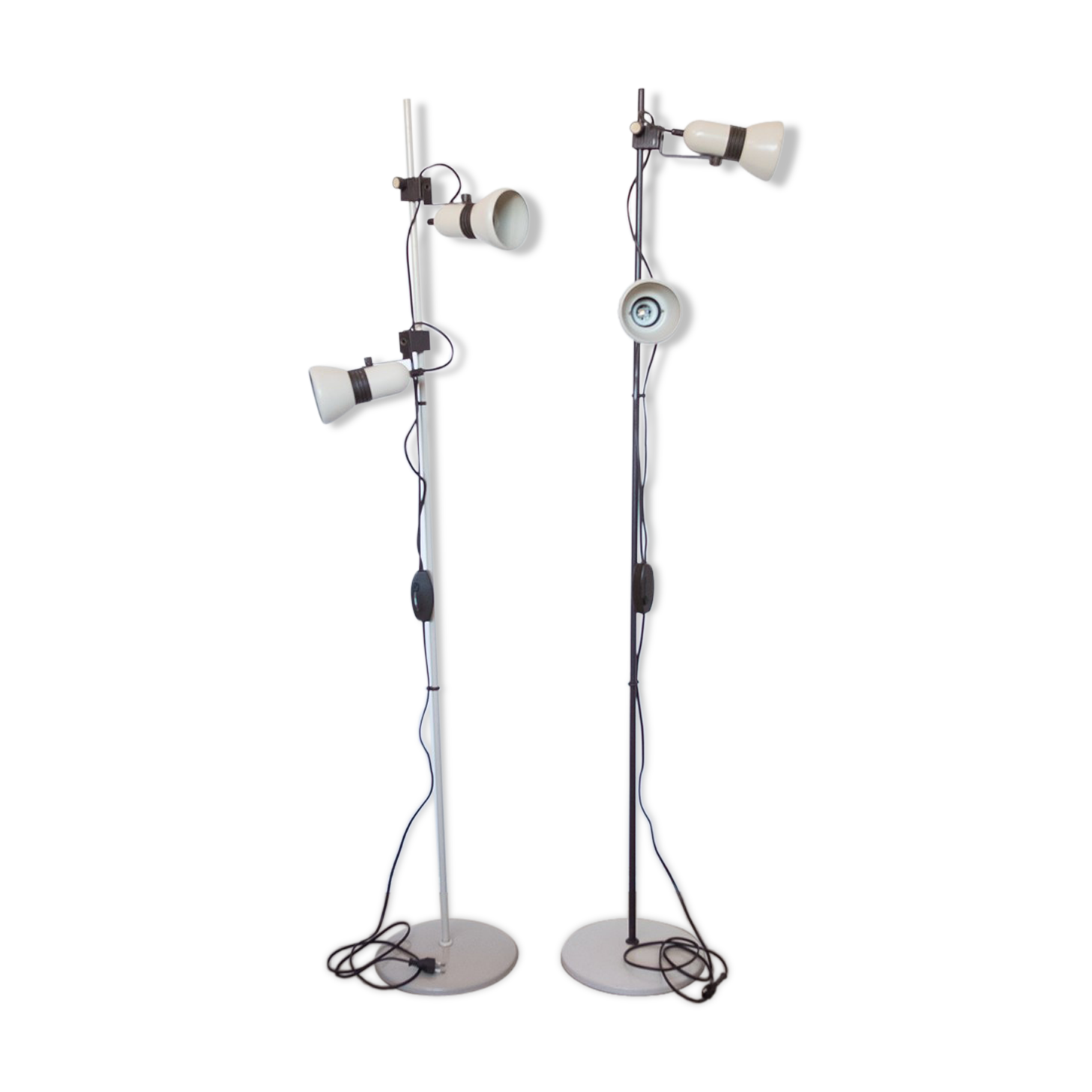 Pair of vintage floor lamps from the 60s/70s.