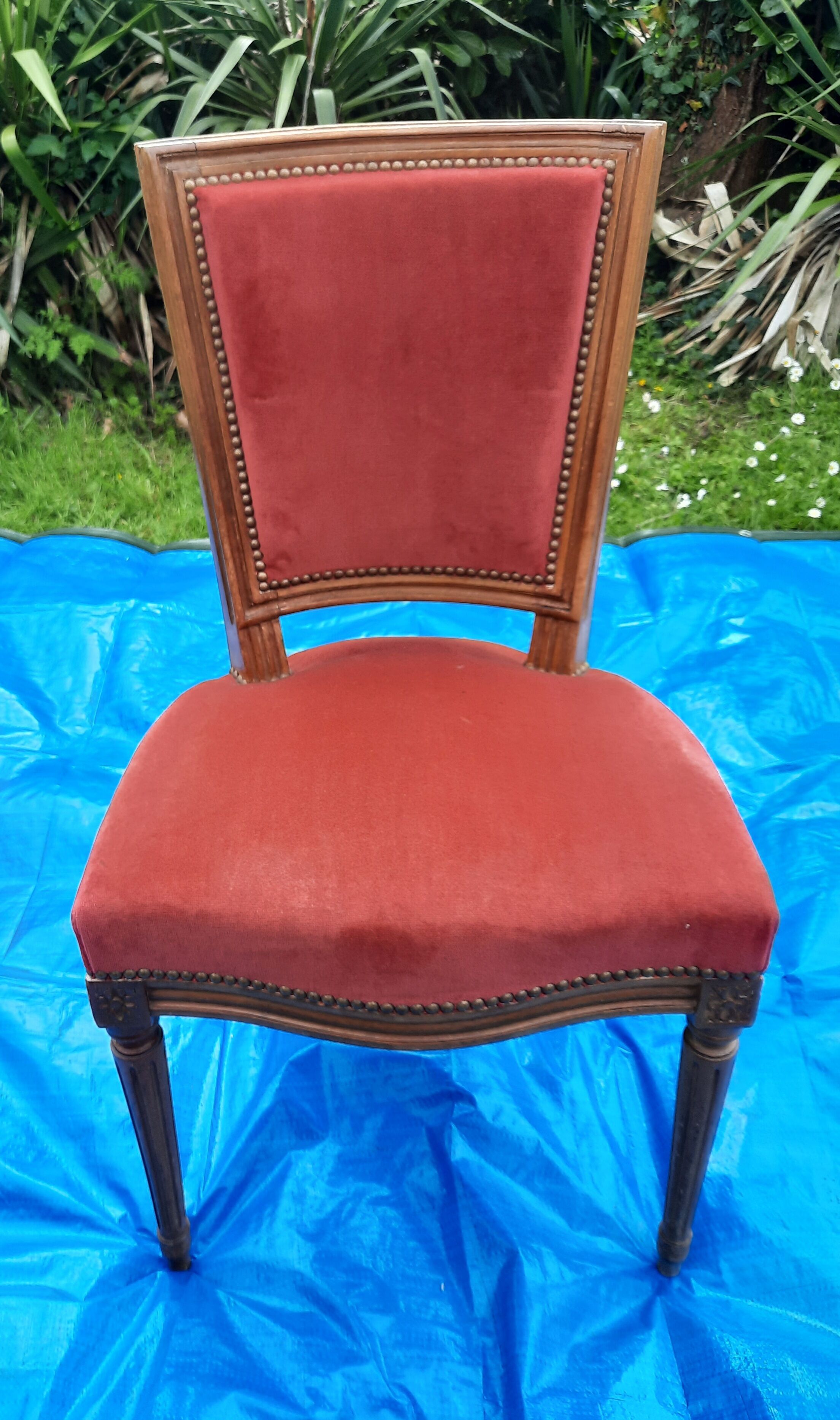 Chaise de style Louis XVI