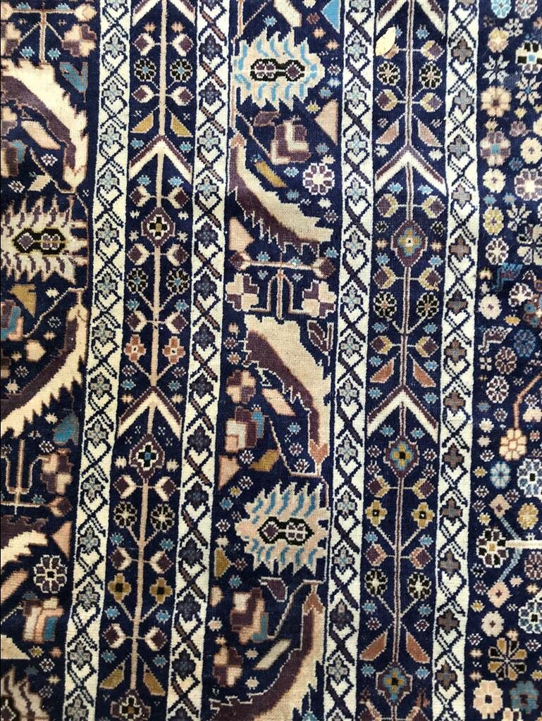 Tapis ancien Belutch Afghan fait main en laine 200x300 cm