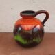 Fat lava ball vase Scheurich 484-21, vintage ceramic