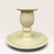 Cave rat candle holder in off-white ceramic
