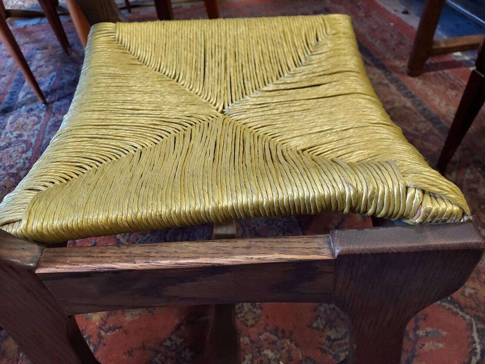 chaises vintage en chêne GUILLERME & CHAMBRON