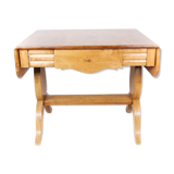 Dining table with extensions of birchwood