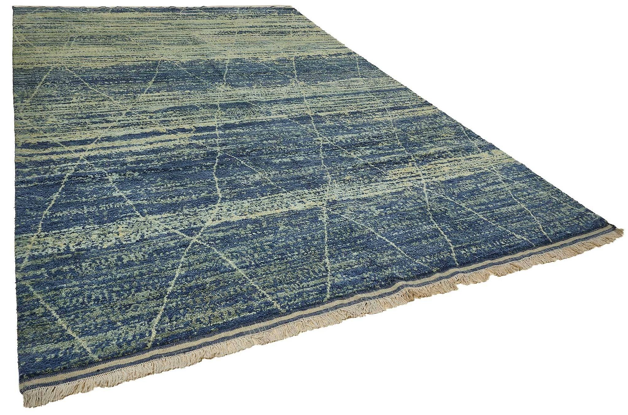 Turkish Handknotted Wool Oushak Rug 276 cm x 400 cm