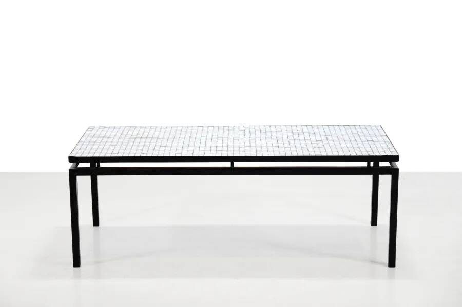 Dutch modernist mosaic coffee table 1950s