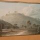 Old watercolour on paper from the early 19th century - landscape