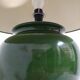 XL lamp in green earthenware from the 70s/80s