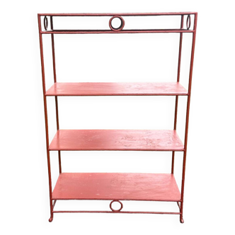 Wrought iron shelf