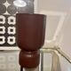 Vintage bordeaux vase