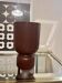 Vase vintage bordeaux