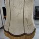 Vintage lampshade in stretched skin