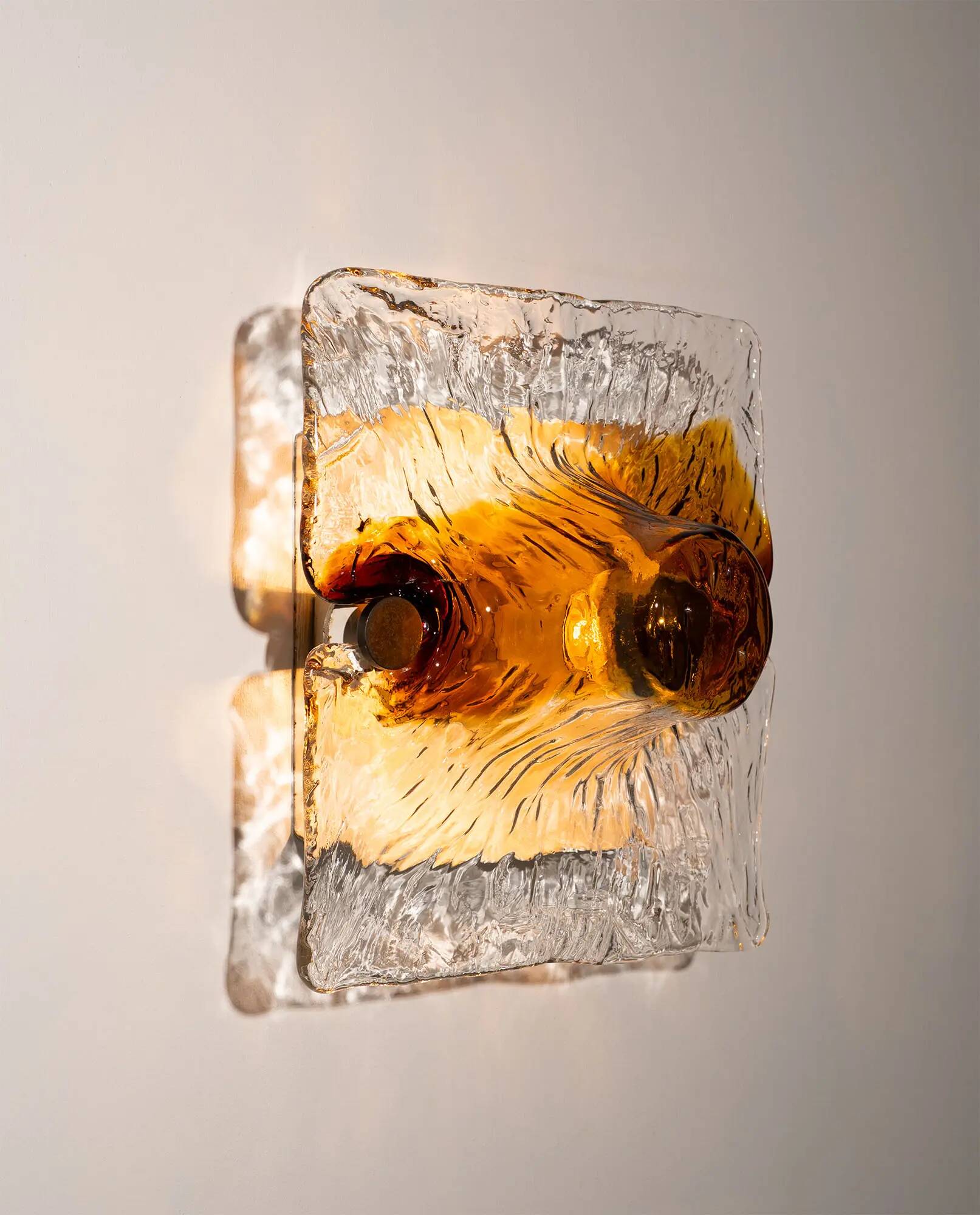 Toni Zuccheri, wall lamp for Venini, Italy 1960's