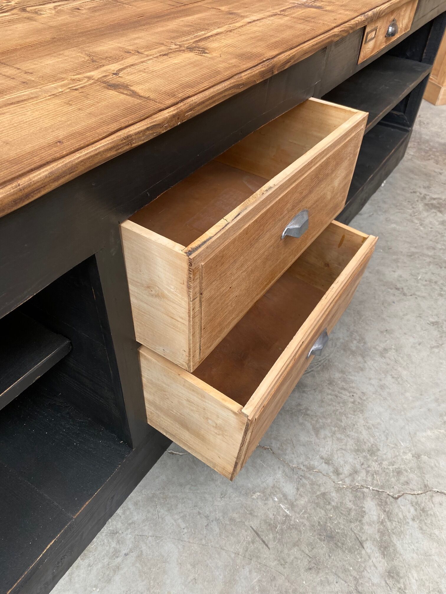 Patinated trading post