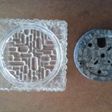 Glass ceiling light
