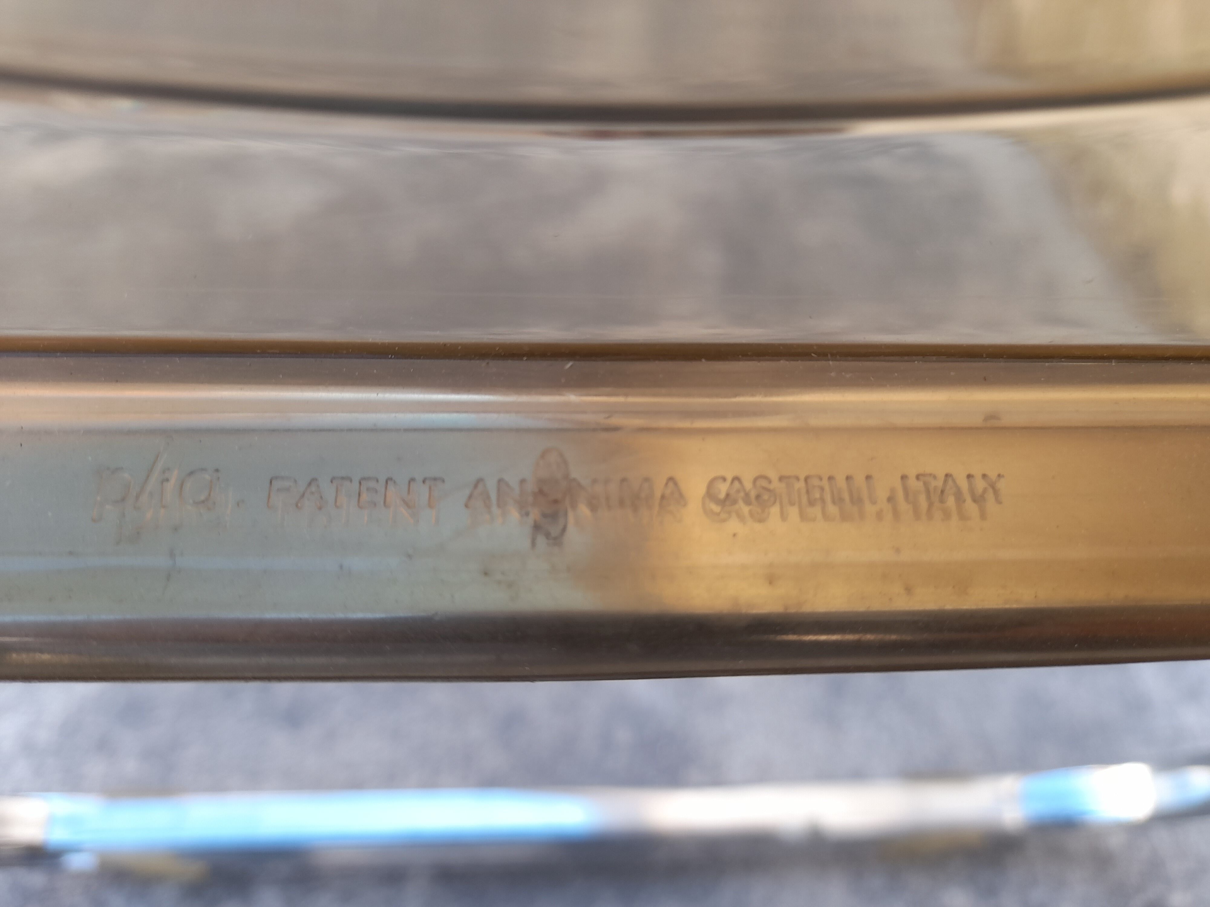 Pair of Castelli chairs signed italy Design