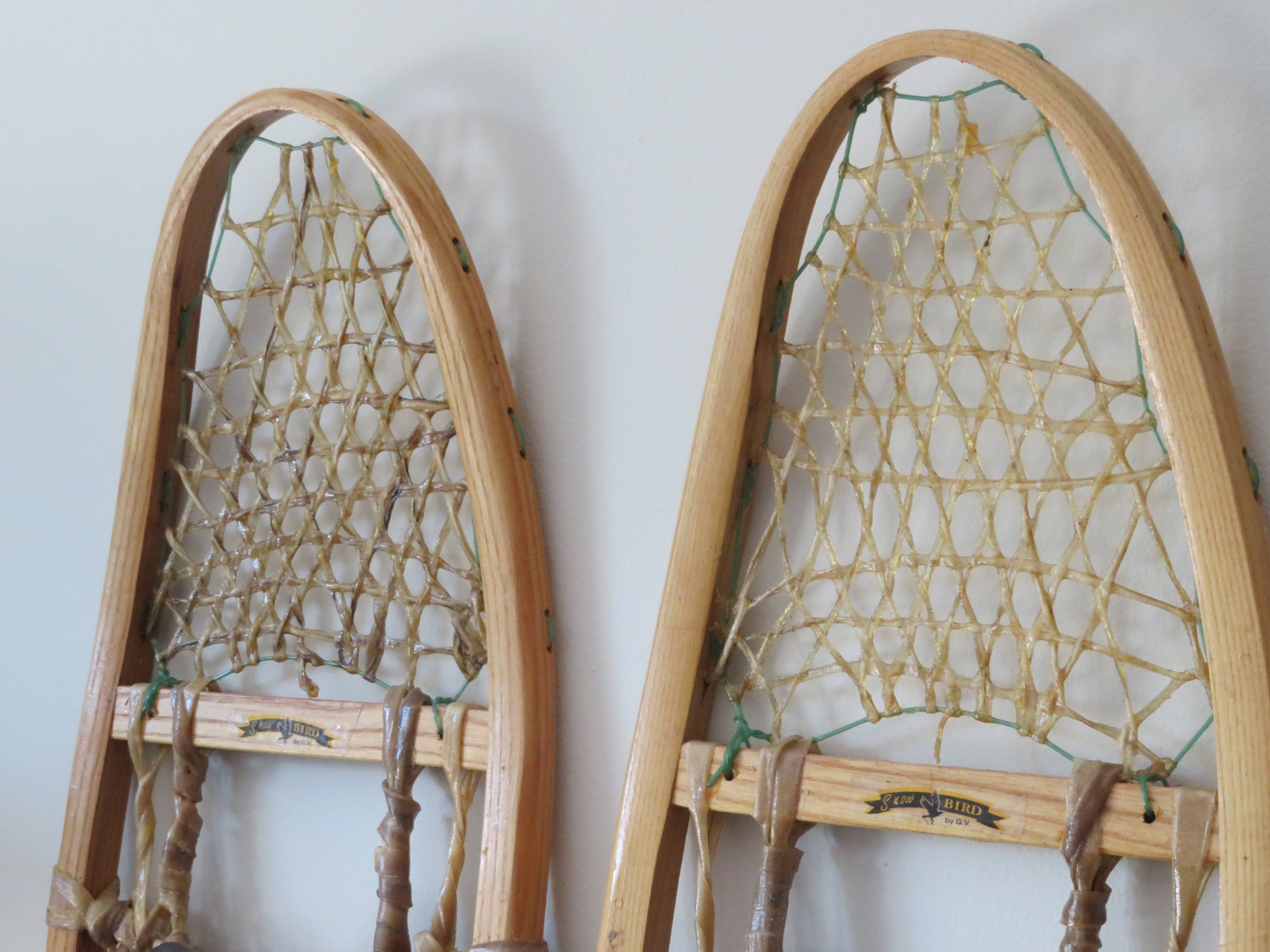 Old snowshoes Canada