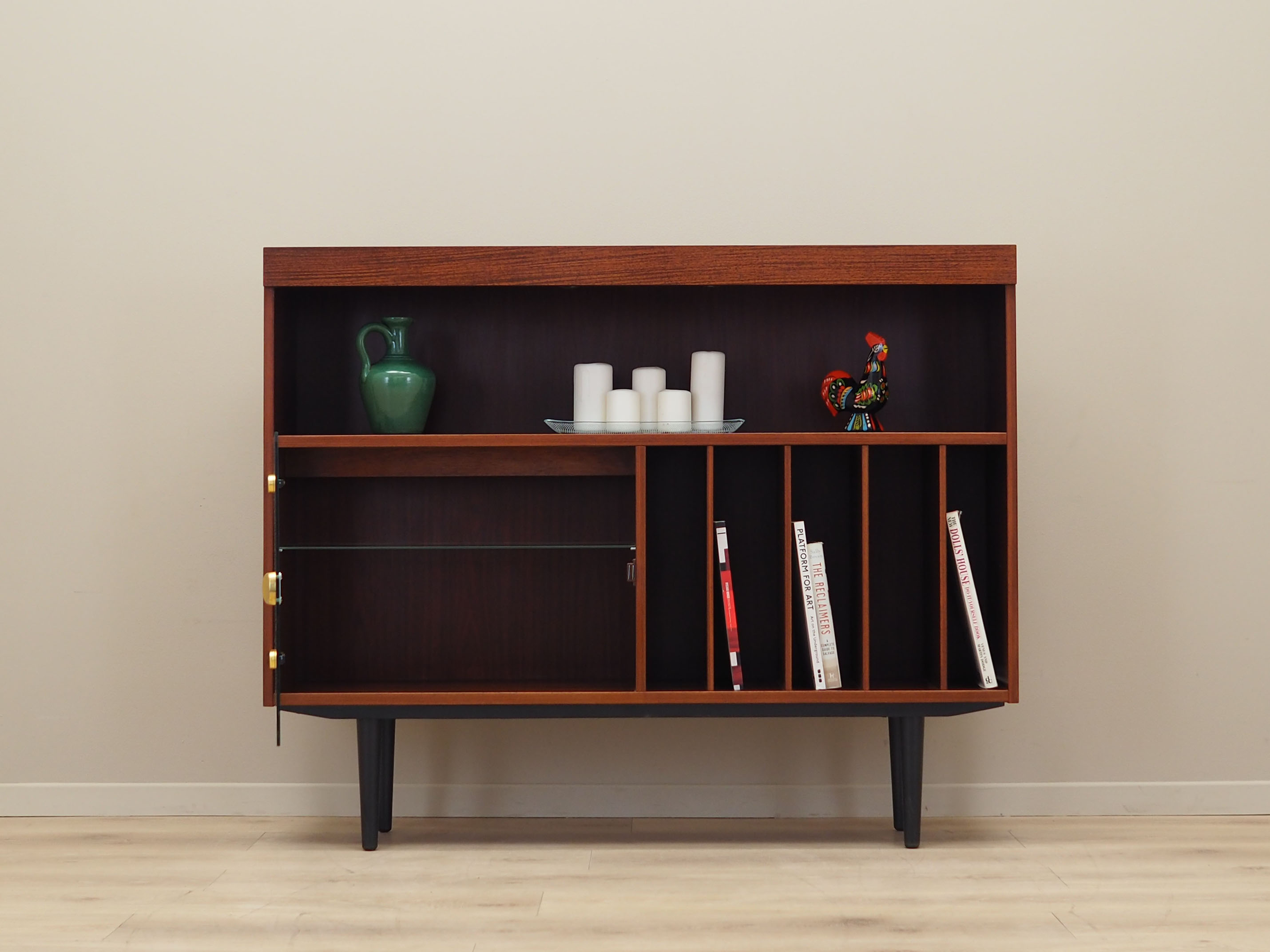 Rosewood bookcase, Swedish design, 1970s, production: Sweden