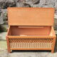 Rattan toy box