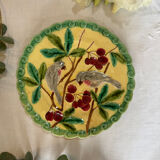 Bird barbotine plate