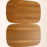 Scandinavian Modernism Oval Coffee Tables