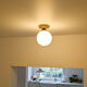 Mullan Lighting recessed ceiling light globe Yaounde 14 cm IP20