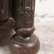 Unique 17th century cabinet portrait and scallop