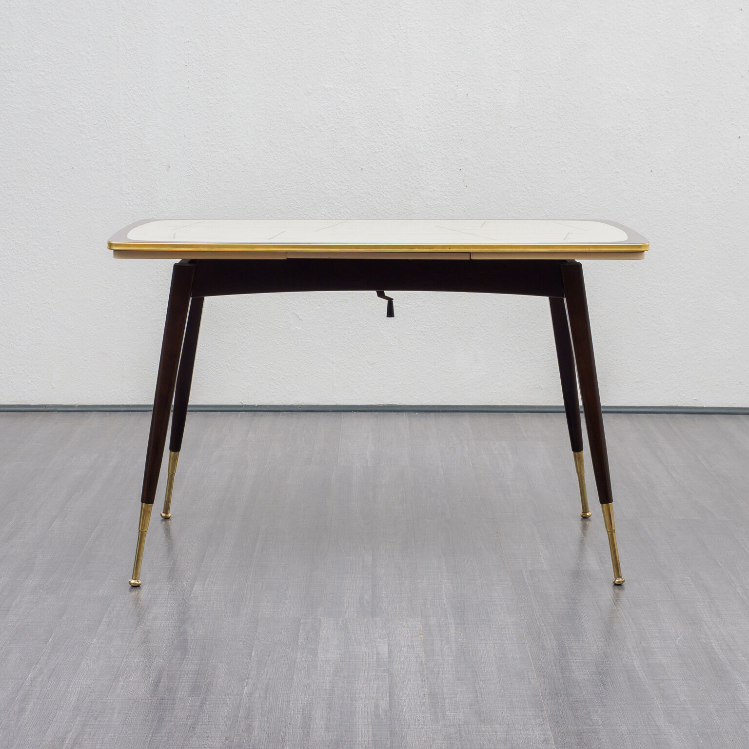 Table high-low 50s, height adjustable, expandable