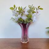 Pink vase of  Fratelli Toso - chambord