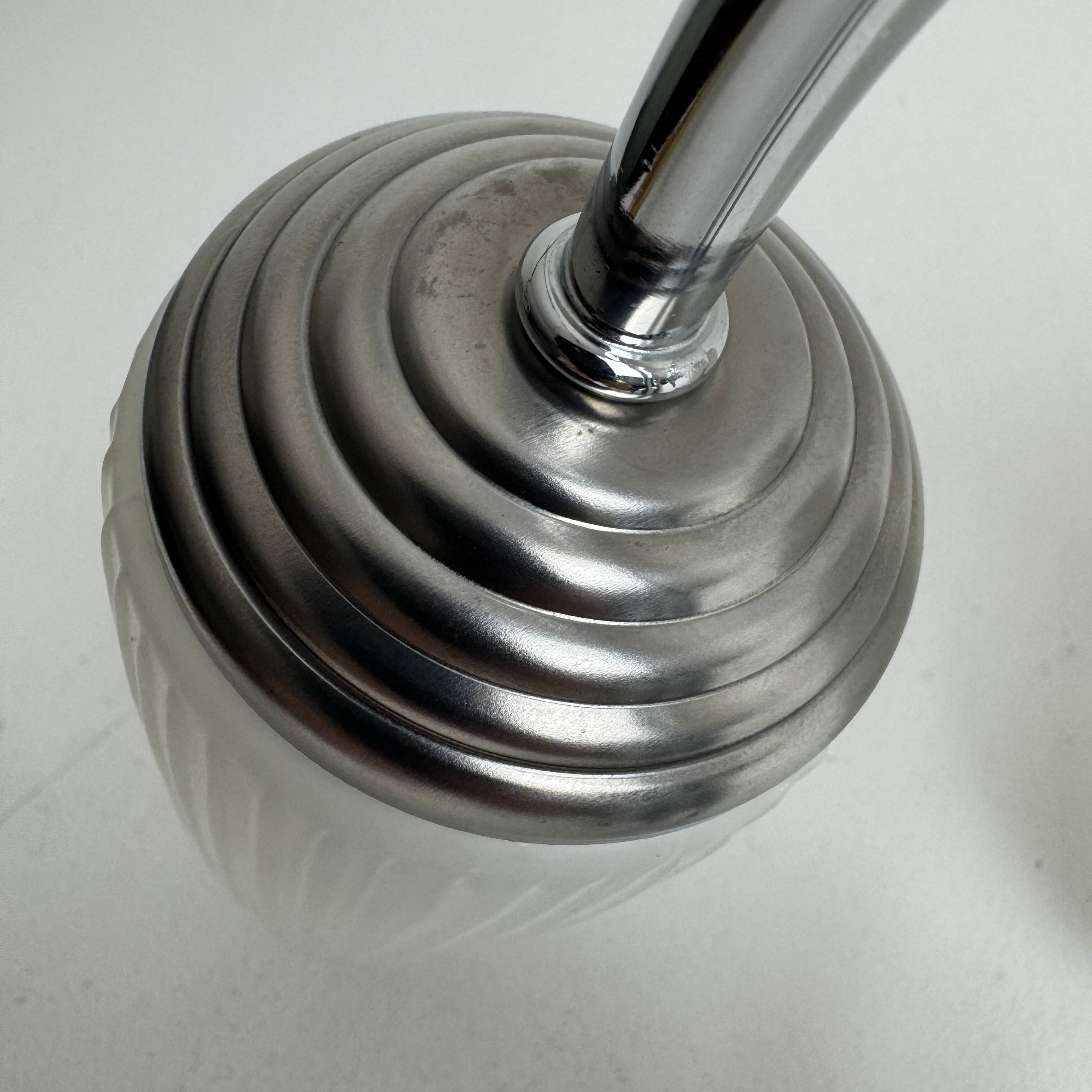 Vintage 1970 asymmetrical double wall light