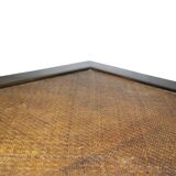 Woven sieve square coffee table