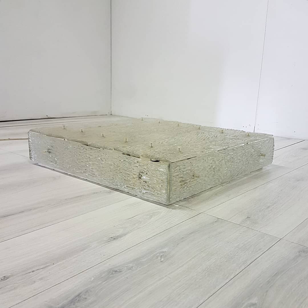 Large Heidelberg 62 ceiling lamp by Kalmar, Switzerland 1970s