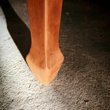 Golden blond wood desk