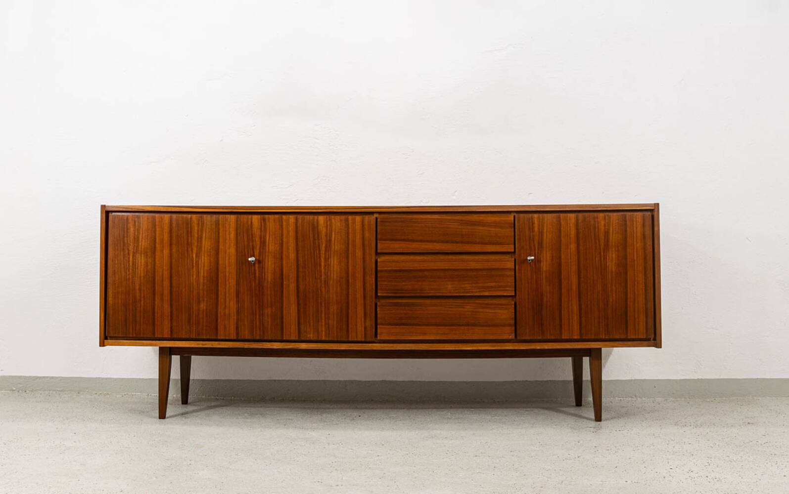 Vintage long Sideboard by SFM, Poland, 1970s