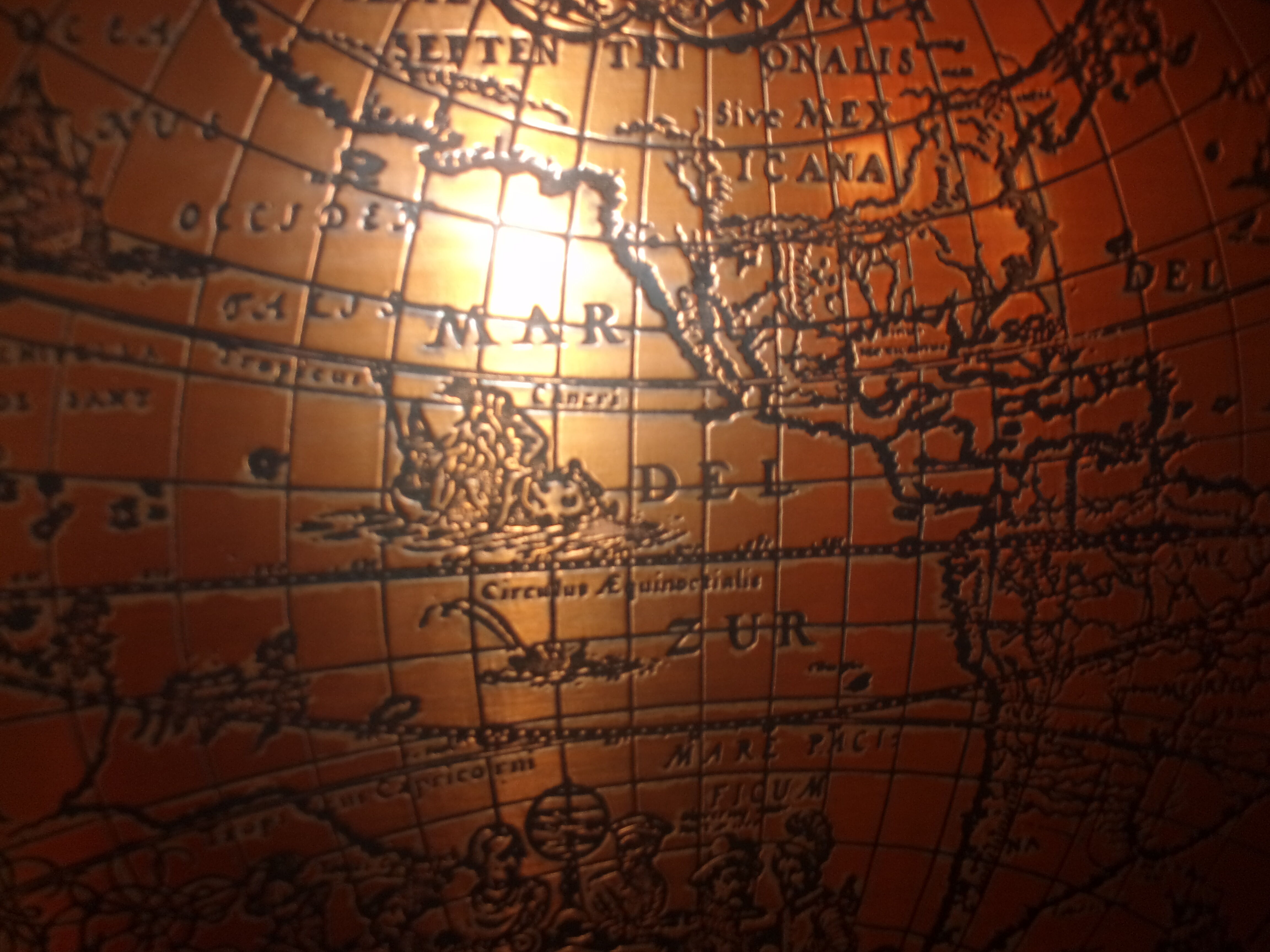 World map 1960s