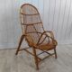 Fauteuil rotin vintage adulte