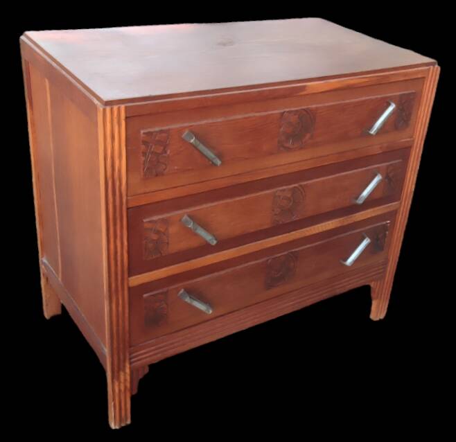 Ancienne petite commode art déco