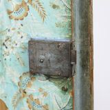 Painted Folk Art Bridal Cupboard