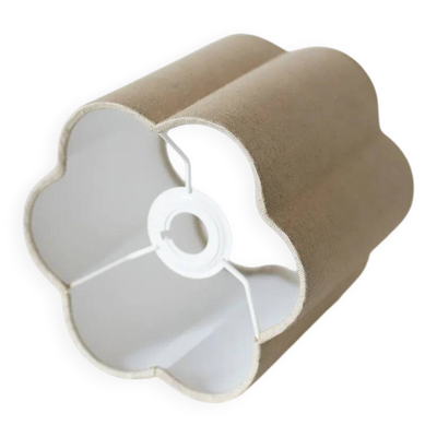 Abat-jour forme fleur uni Flora ''classic