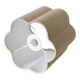 Flora "classic" plain flower-shaped lampshade