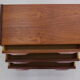 Scandinavian modern teak chest of drawers, small cabinet 1960 denmark