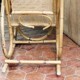 Bamboo rocking chair