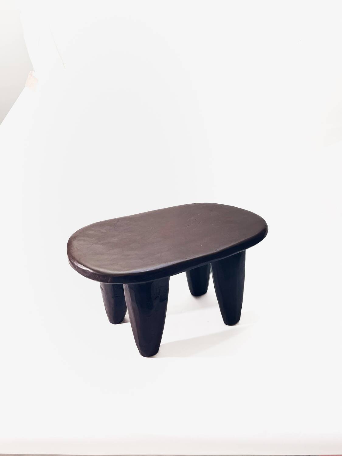 Senoufo Stool N1 "in solid wood | hand-carved | Authentic Piece