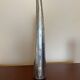 Vase soliflore aluminium chromé design italien années 70