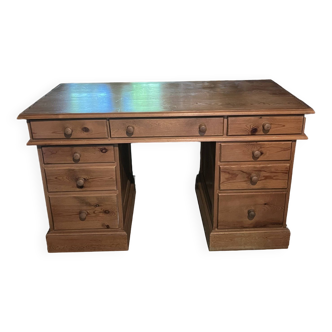 English pine desk