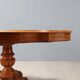 Antique mahogany coffee table, Italy, mid-19th century.
