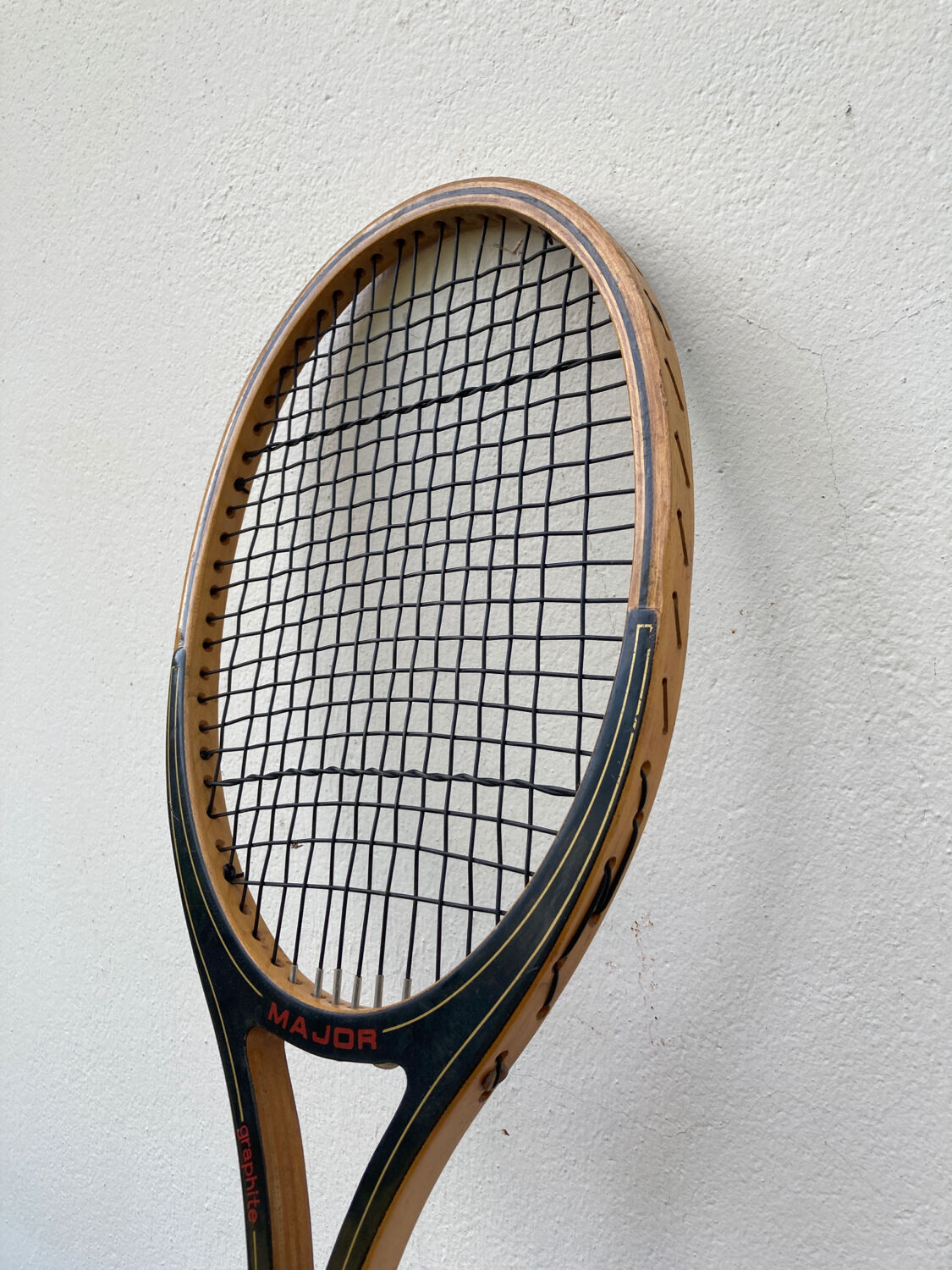 Gemini Major Graphite wooden tennis racket