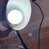 Black metal desk lamp 1960