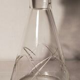 Art-Deco crystal decanter early twentieth century