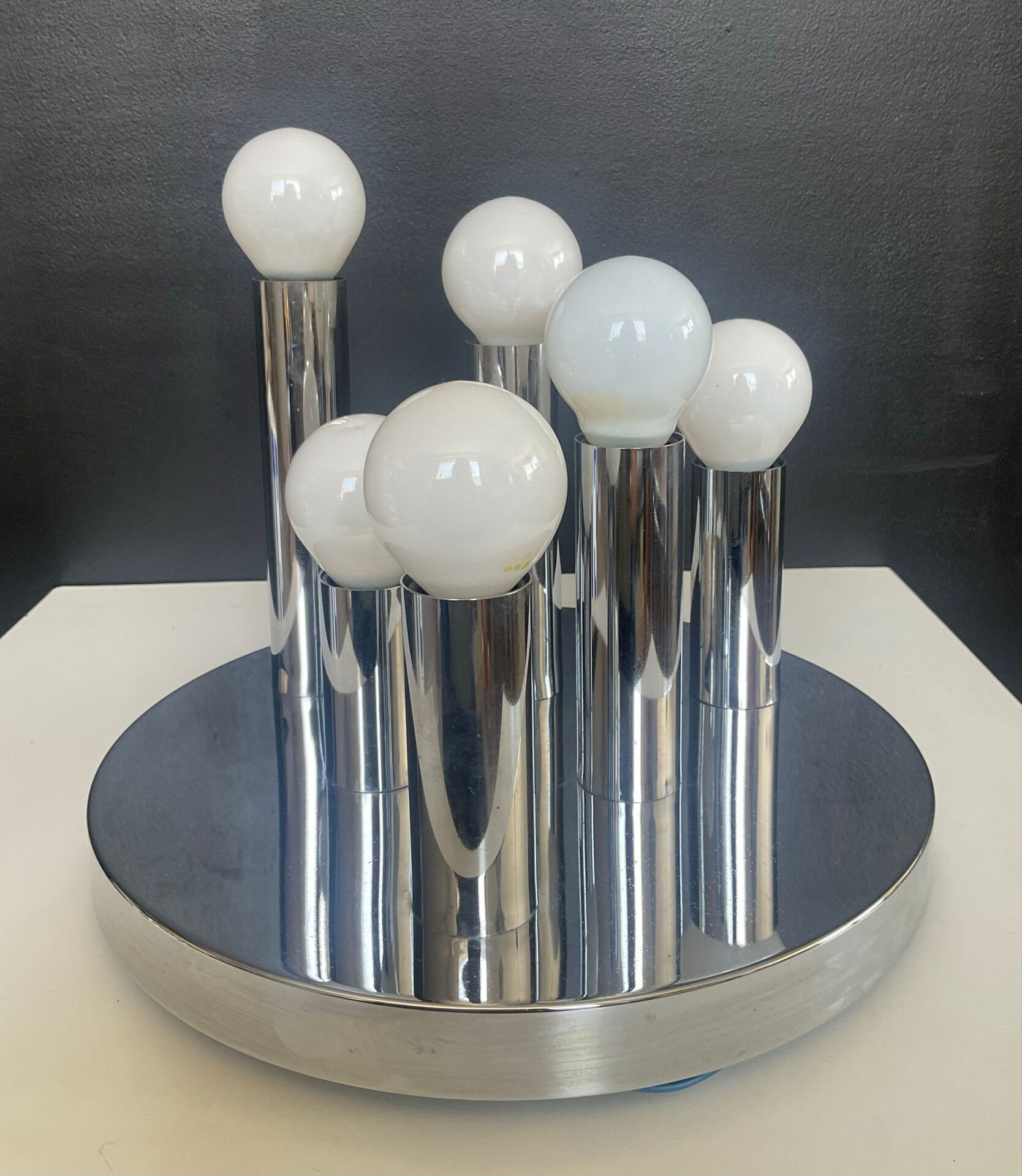 Sciolari ceiling light for a baker from the 1970s.