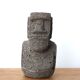 Presse papier en pierre d'un géant Moai, années 70